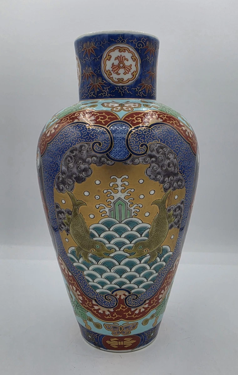 Antique Original Porcelain & Pottery Japanese Vases 1850-1899 for