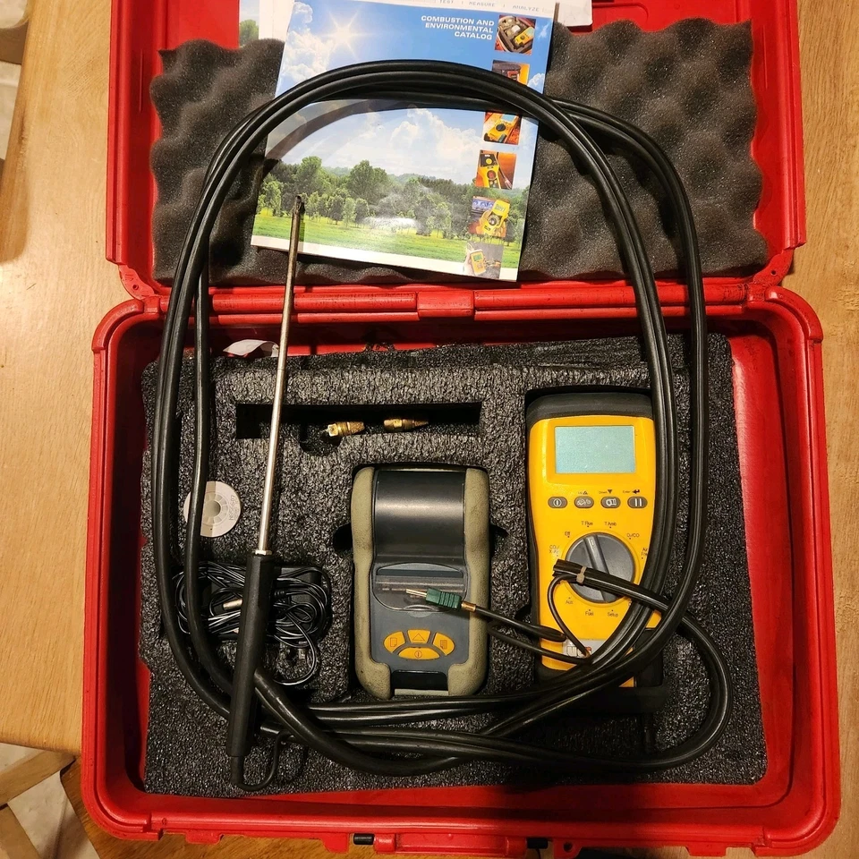 UEI EAGLE 1 C75 Combustion Analyzer - Used *READ* - Image 4 of 4