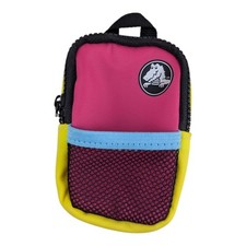 RARE CROCS JIBBITZ PINK COLORBLOCK MINI BACKPACK W/ DUKE SHOW CHARM RETIRED