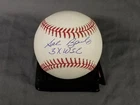 Sal Bando "3x WSC" Autographed MLB Baseball Blue ink Solid Auto JSA Witness