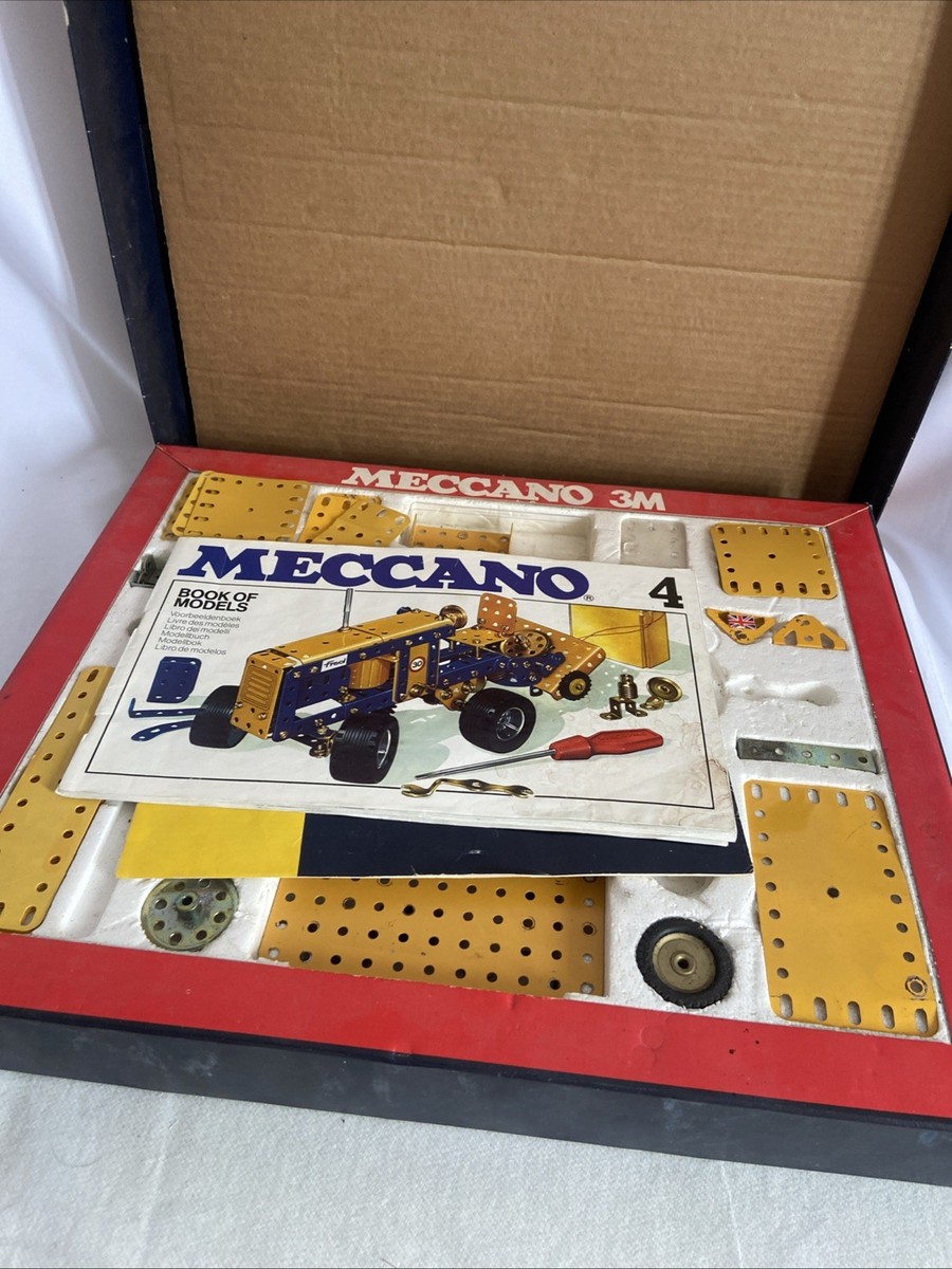 MECCANO n °100a bleu et or 13 longrines dont 3 sous emballage lot 58