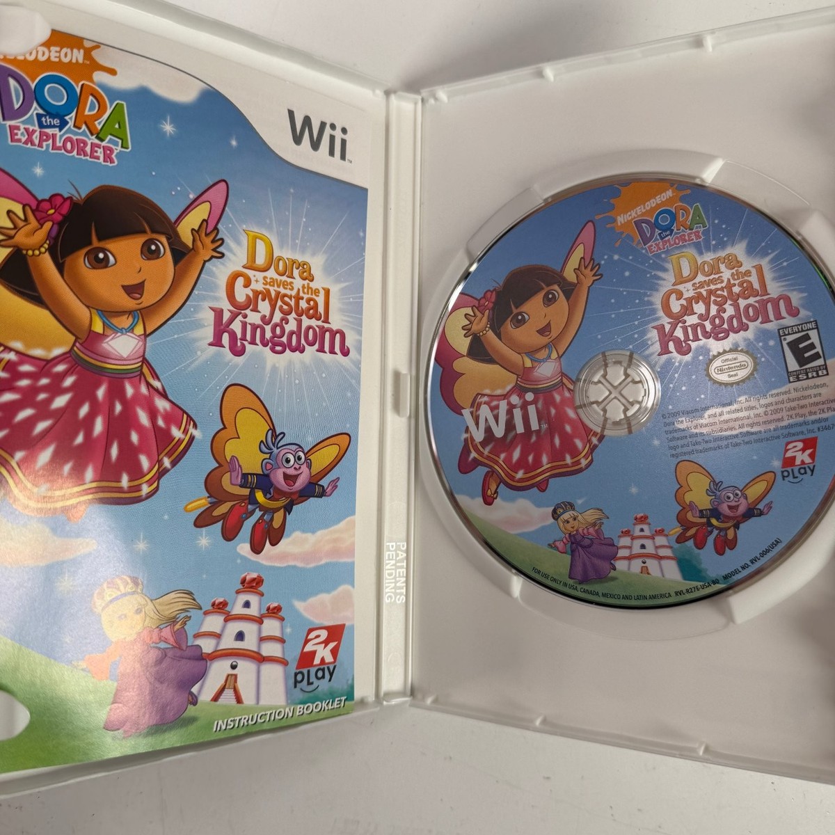 Dora Saves the Crystal Kingdom Wii Video Game Dora Explorer Kids