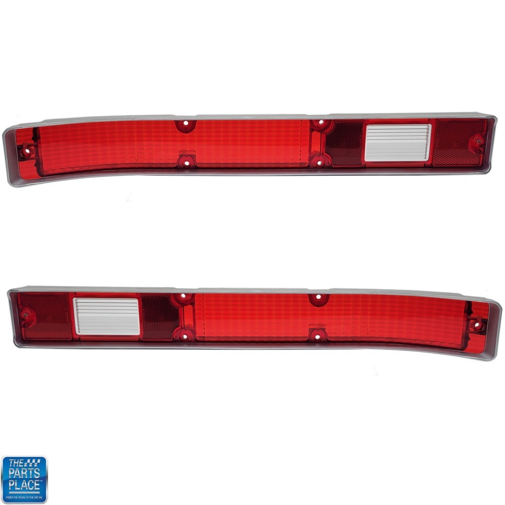 1970 Buick Skylark GS Tail Lamp Taillight Light Lens Set | Rear
