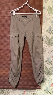 Weekend Max Mara Cargo Pants Womens Size 2 Green Quiet Luxury