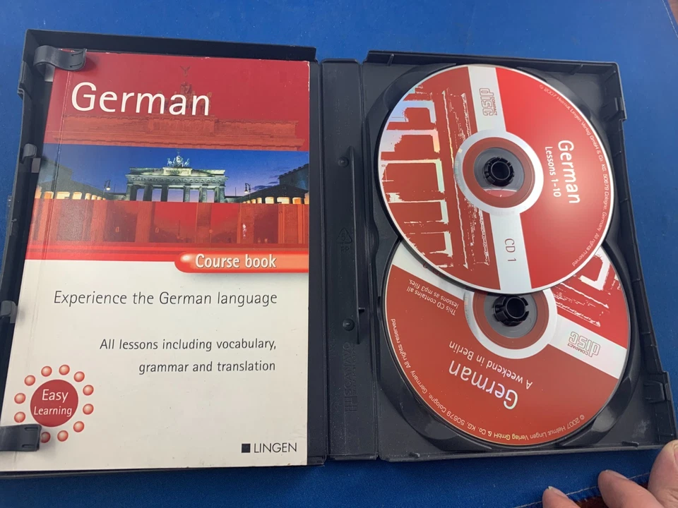 German CD Language Course Learn At Home & On The Move - 2 Audio CDs - Image 4 of 4