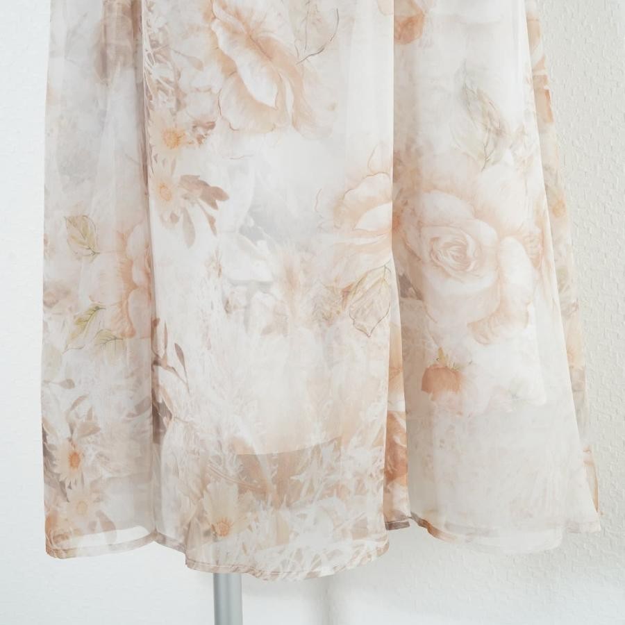 [Used] AMERI FLOWER CHIFFON DRESS Flower Chiffon … - image 3