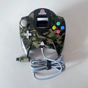 DC Controller Camouflage Camo 2 Set HKT-7700 SEGA Dreamcast Tested Japan