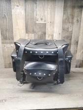 Harley Davidson Aftermarket Universal Trunk Tour Pak Storage Compartment Leather