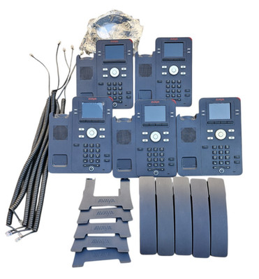 Avaya J139 IP VoIP Telefone x5 | Modell 700513916 | Business Mobilteile | Neue Kabel