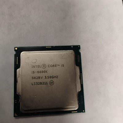 Intel Core i5-6600K 3.50GHz Quad-Core CPU Processor SR2BV