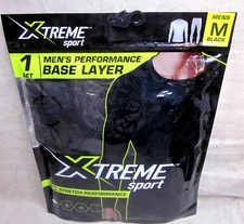 X Treme  Men's Performance Base Layer Pant & Top  Size: Medium New Free Shipping