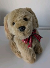 Golden Retriever Vintage Dog Plush Bow 24K Polar Puff Kurt 1993