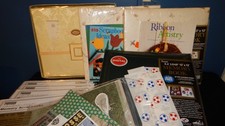 Scrapping Bundle of four scrapbooks, Ideas book, scrapbook pages,