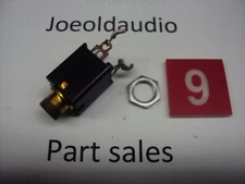 HH Scott 342 Receiver Headphone Jack. Tested. Parting Out Entire HH Scott 342.