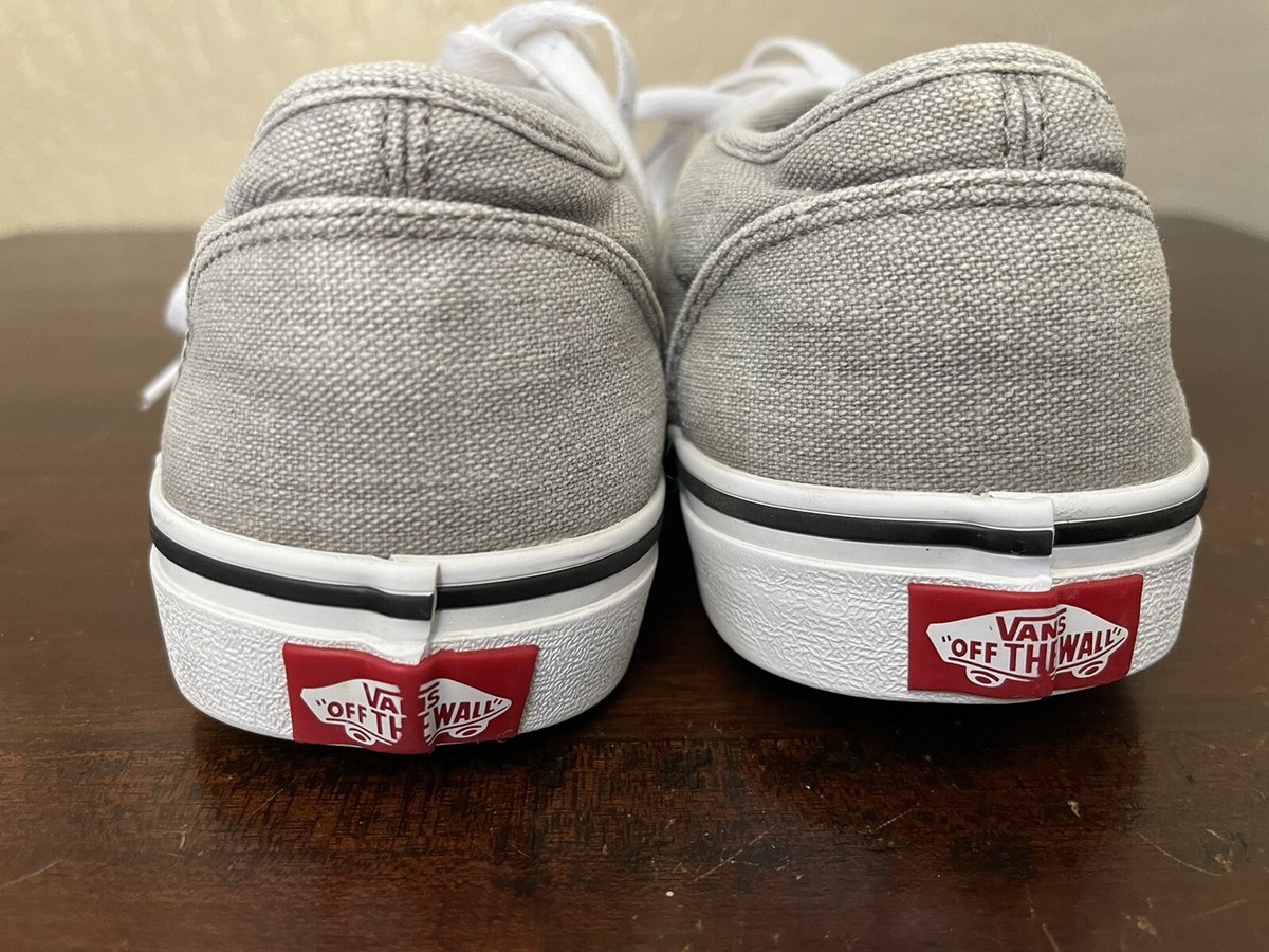 Vans Mens Atwood Shoes Gray Casual Sneakers 8.5 Their is  display picture 3