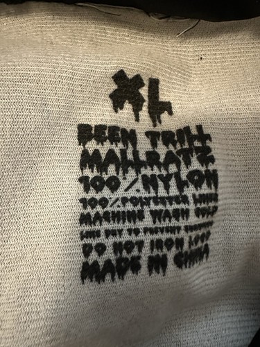 BEEN TRILL MALLRATZ RARE Men's Windbreaker Jacket XL - Picture 4 of 4