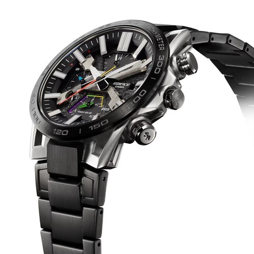 CASIO EDIFICE EQB-2000DC-1AER CON BLUETOOTH, SMARTPHONE LINK, SOLAR Y ZAFIRO - Photo 4 sur 10