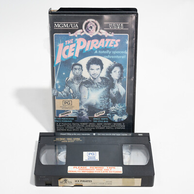 The Ice Pirates VHS Movie VCR Video Tape Robert Urich - Good Tested!