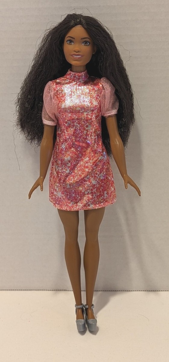 Barbie 60th Celebration Dream House African American Doll Freckles