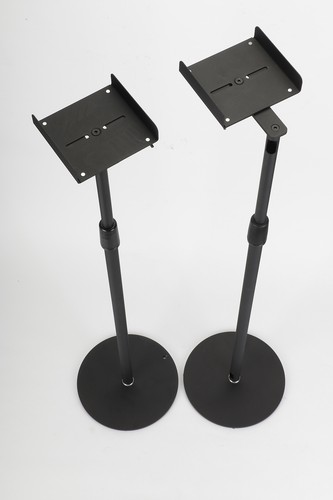 2x Universal Surround Sound Speaker Stands Floor Speaker Standing, Adjustable - Picture 9 of 10