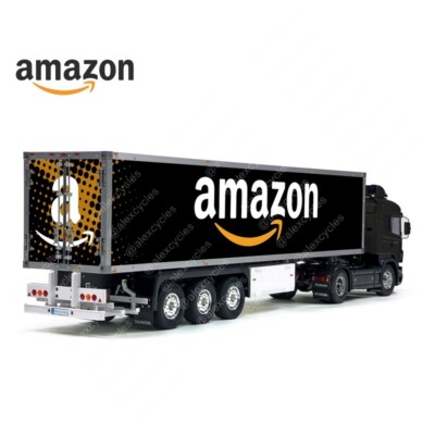 Tamiya 14th Scale 56302 56319 Truck Reefer Box Amazon Trailer Decals Stickers