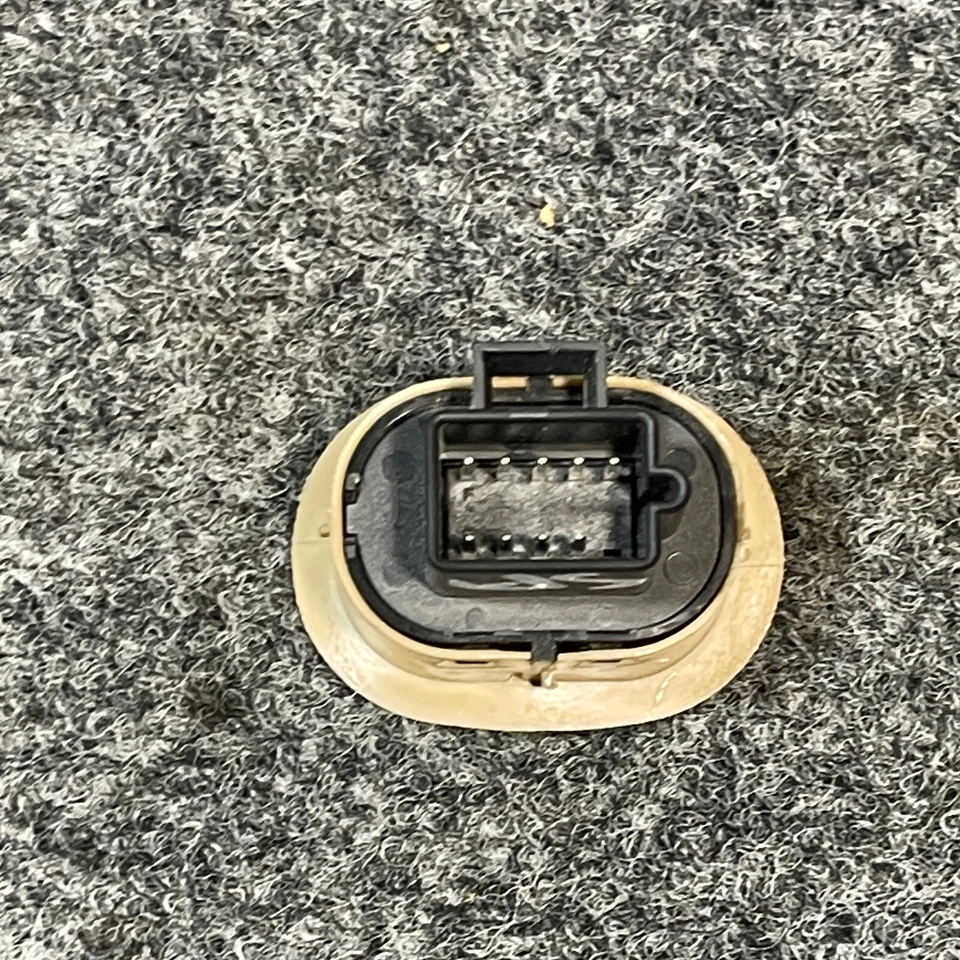 Interruptor de espejo retrovisor de puerta Pontiac Solstice 2006-2009 botón lado izquierdo del conductor OEM beige Foto 4 de 4