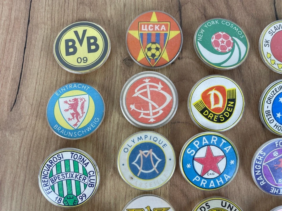 FIFA football emblems FOOTBALL Soccer 1980 USSR BIG BADGE SET 30 pcs collection - Image 3 of 4