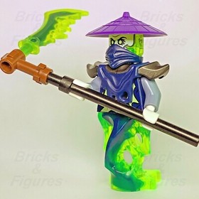 LEGO&reg; Ninjago Scythe Master Ghoultar Minifigure Ghost 70738 70732 70735 njo147