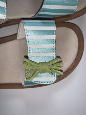 Umi kidsさん専用 Umi Girls Sz 11.5 Shoes Alize Sandals Kids Light Blue Striped | eBay
