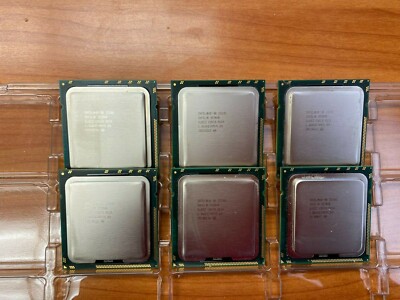 Lot Of 6 SLBEZ Intel Xeon E5502 2-Core 1.86GHz 4.8GT/s 80W Processor 