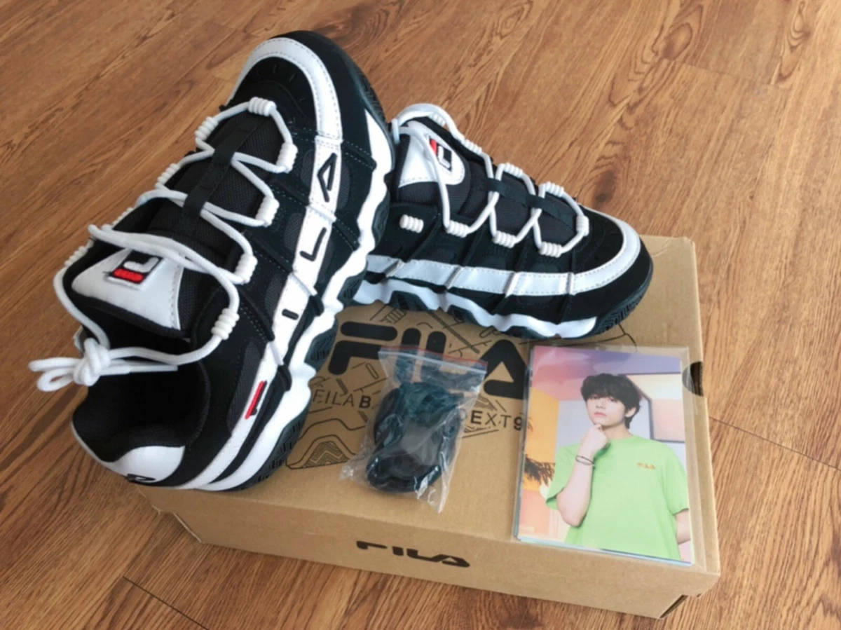 Fila x BTS Barricade XT 97 Shoes in Black FS1HTB1053X_BWT size 6