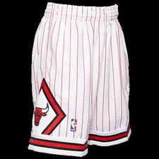 Pantaloncini swingman Chicago Bulls Mitchell & Ness '95 Hardwood Classics - bianco/rosso 