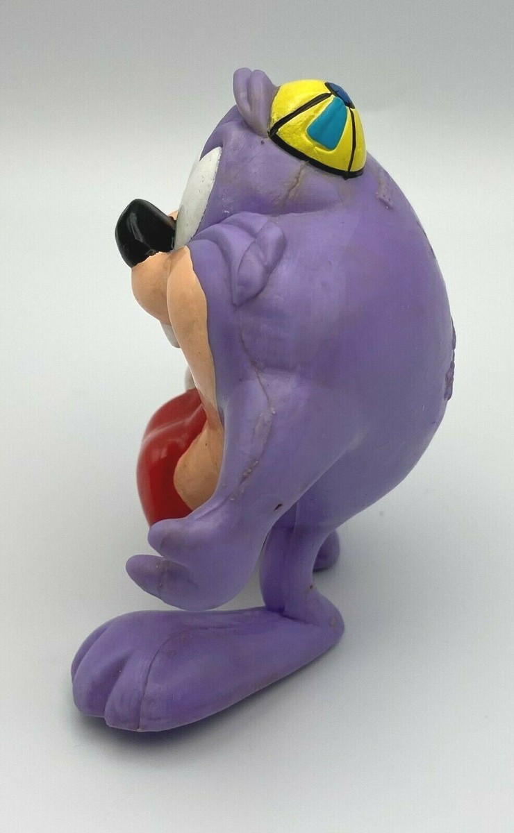 Vintage Tiny Toons Bendems Purple Dizzy Devil PVC Action Figure