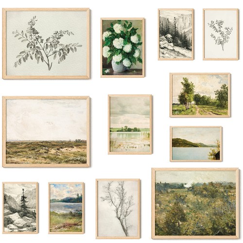 Vintage French Country Decor - Vintage Posters, French Farmhouse Gallery Wall...