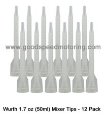 Wurth Fix All 1.7oz 50ml Mixer Tips - 12 Pack