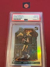 KENNY PICKETT PSA 10 2022 PANINI DONRUSS ROOKIE DOWNTOWN! DOWNTOWN SP RC