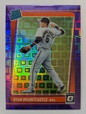  🔥2021 Donruss Optic /99 Pandora Purple RYAN MOUNTCASTLE Rated Rookie RC MINT🔥