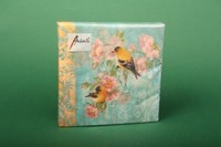 "Servietten \"Scarlett Petrol\" 33X33 Cm Ambiente Romantisch Tischdeko Napkins"