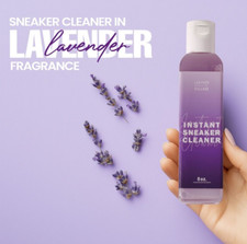Shoe Cleaner Kit with Brush Lavender Fragrance Chemical Free Safe for All Fabric