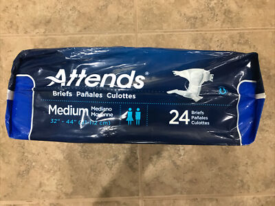 Attends - DDA20 - Adult Briefs - Medium 32''-44'' - Heavy to Secure - Qty 24