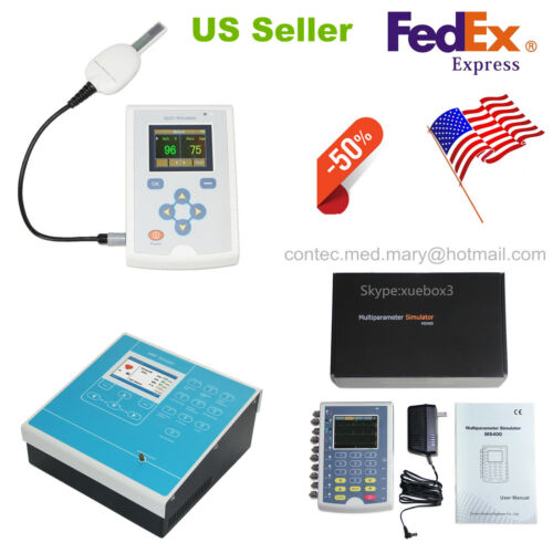 Symulator, SpO2, NIBP, EKG i symulacja pacjenta, tester dokładności urządzenia FDA - Zdjęcie 1 z 16