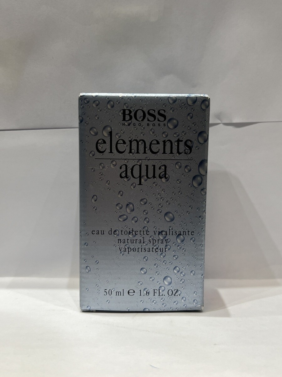 【HUGO BOSS】elements aqua オードトワレ 50ml Boss Elements Aqua By Hugo Boss 3.4 Oz Edt Spray New In Box