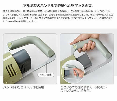 Plus Minus Zero Cordless Vacuum Cleaner Ver.3 C030 Clear White Xjc-C030 ...