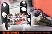 Schuhregal Stapelbar 6 Paar Schuhe Schuhablage SchuhstäNder Schuhaufbewahrung