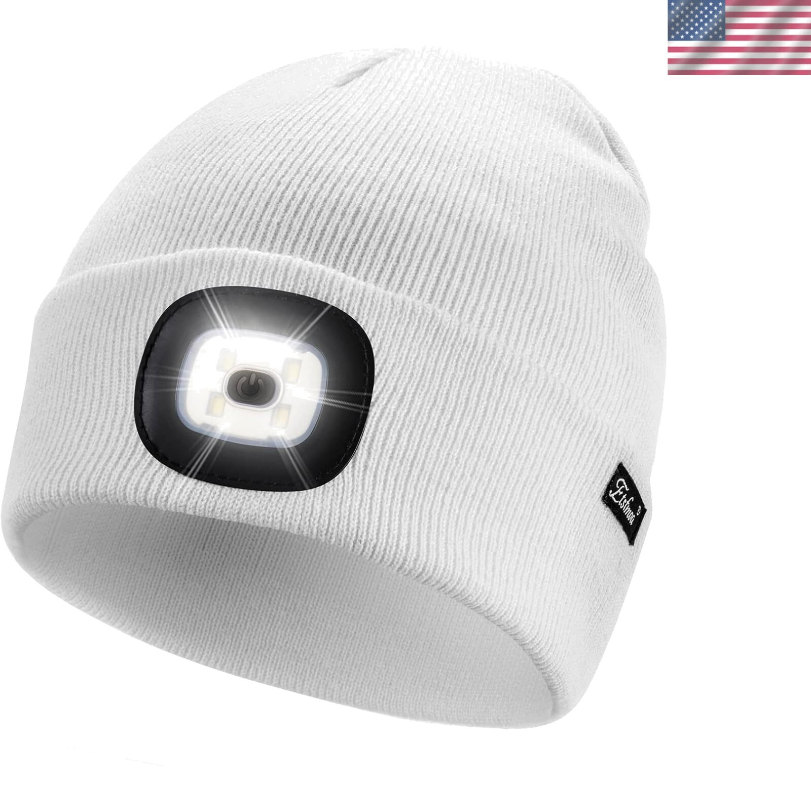 Unisex Beanie with The Light Gifts for Men Dad Father USB Rechargeable Caps