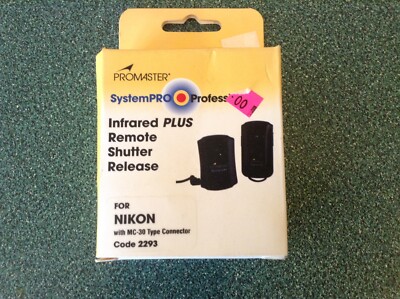 Wireless Promaster Wireless Remote Shutter Release for Nikon MC30 Connector