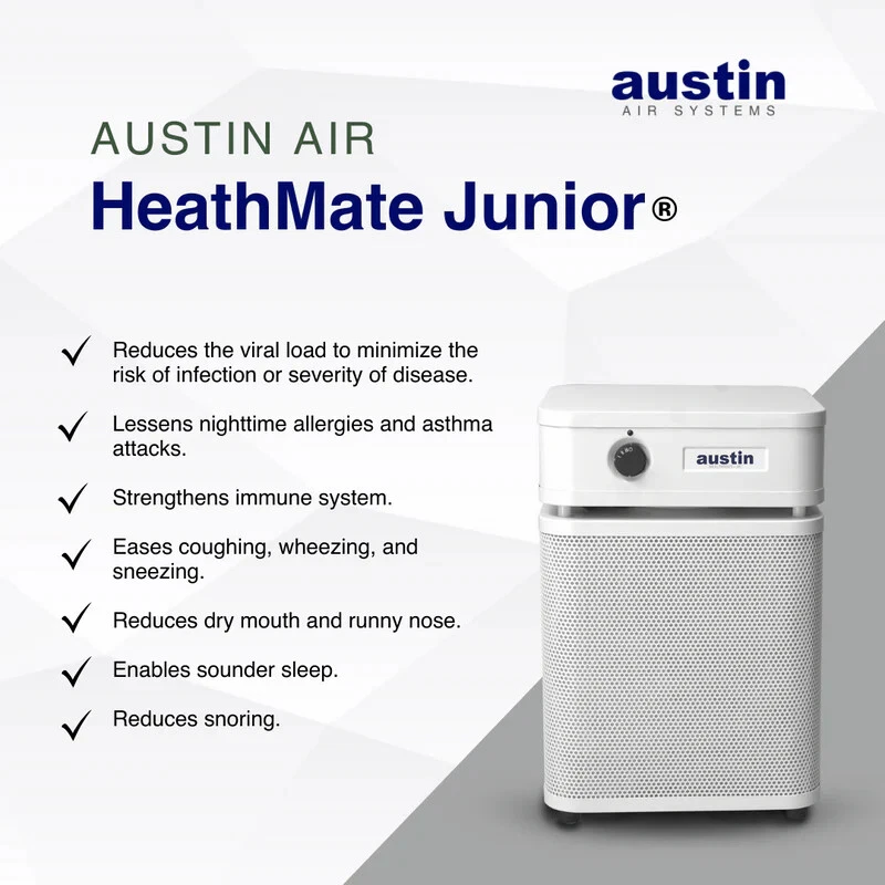 Purificador de Aire AUSTIN Healthmate Jr. Con Filtro HEPA -NUEVO CON 5 AÑOS DE GARANTÍA- Foto 3 de 4