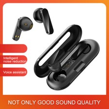 Slim Earbuds Bluetooth Wireless Earphone TWS Stereo Bass Hi-Fi In-Ear Headphones