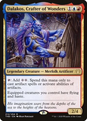 MTG Dalakos, Crafter of Wonders NM Theros Beyond Death THB Magic card