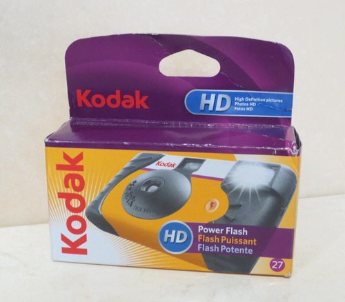 KODAK POWER FLASH HD PICTURES SINGLE USE CAMERA 27
